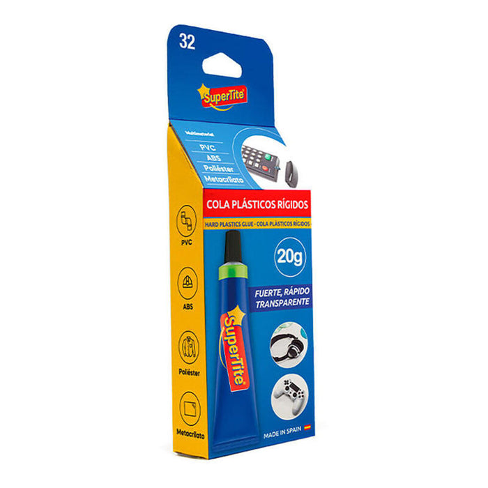 Pack De 6 Unidades - Adhesivo Plásticos Rígidos Blister 20 Ml