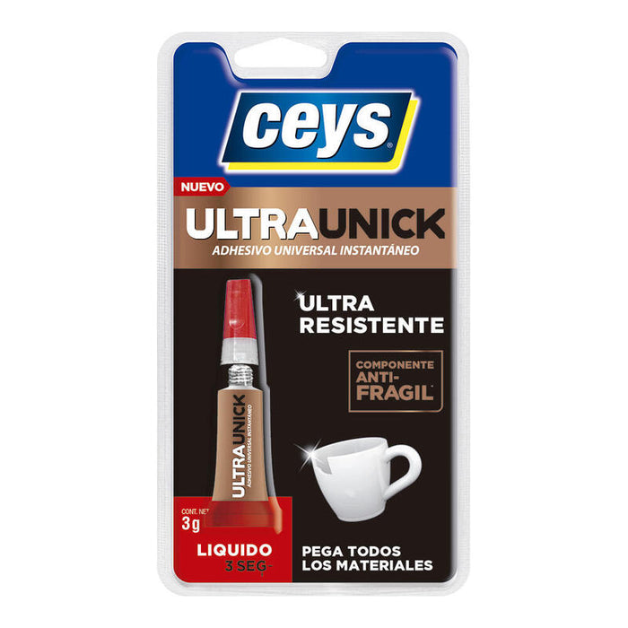 Pack De 6 Unidades - Adhesivo Ultraunick Poder Inmediato 3 G
