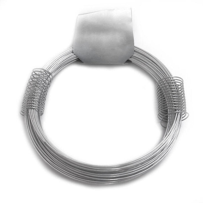 Pack De 6 Unidades - Alambre Zincado N° 8 - 1,30mm X 20m - 200g