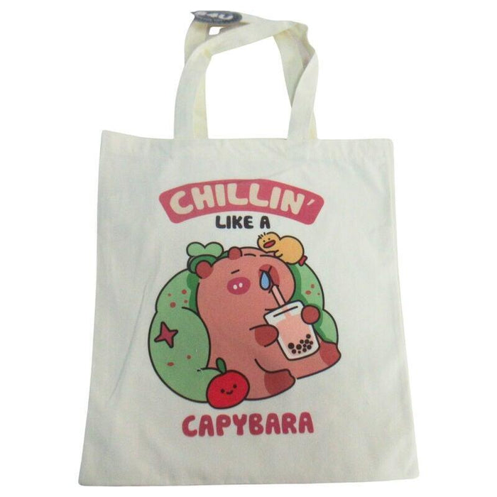 Pack De 6 Unidades - Bolsa Shopping Chillin Capibara