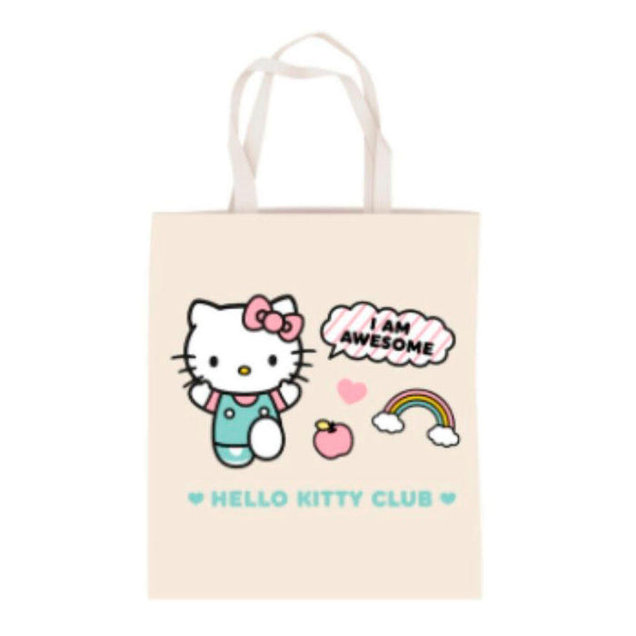 Pack De 6 Unidades - Bolsa Shopping I Am Awesome Hello Kitty