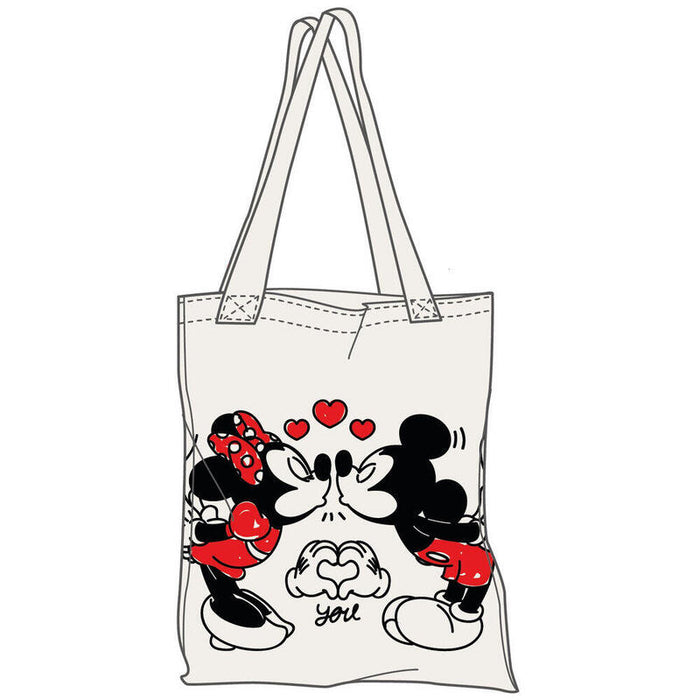 Pack De 6 Unidades - Bolsa Shopping Mickey & Minnie Disney