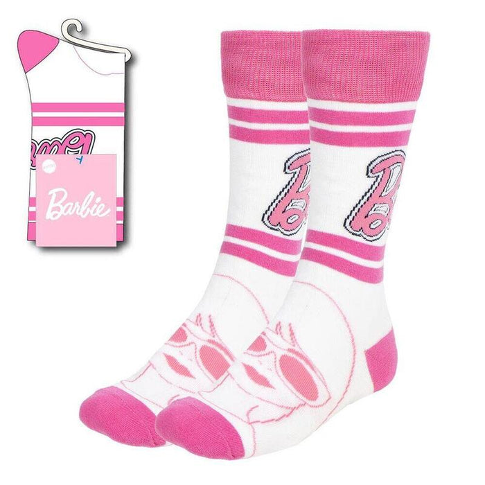 Pack De 6 Unidades - Calcetines Barbie Adulto