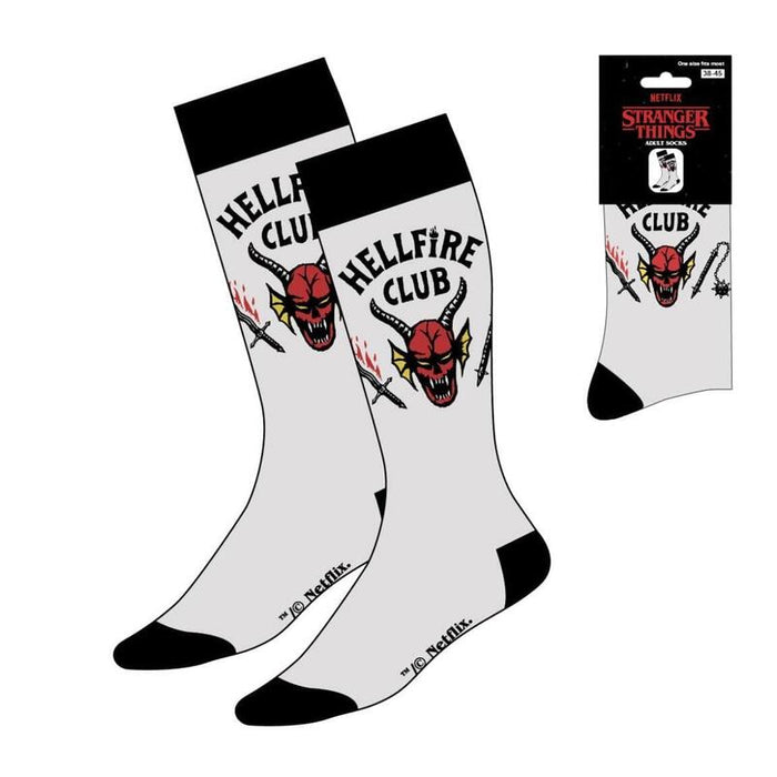 Pack De 6 Unidades - Calcetines Hellfire Club Stranger Things Adulto