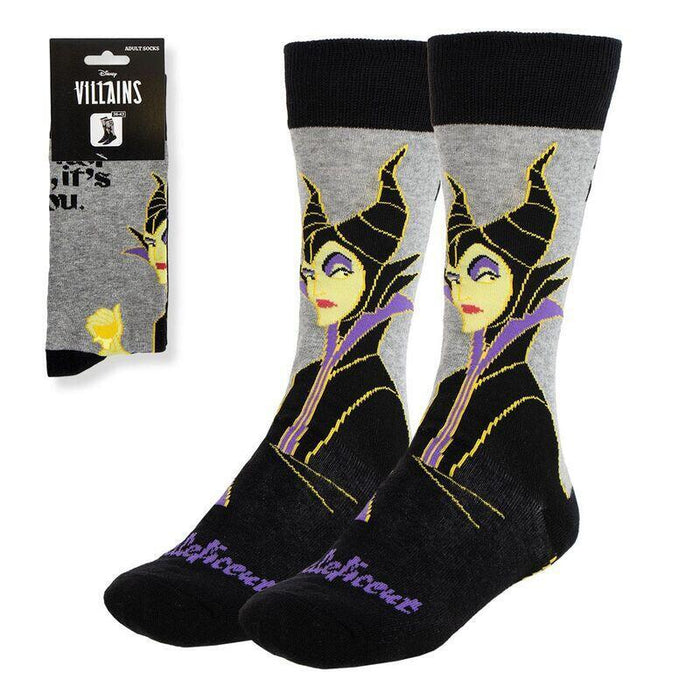 Pack De 6 Unidades - Calcetines Villanas Disney Adulto