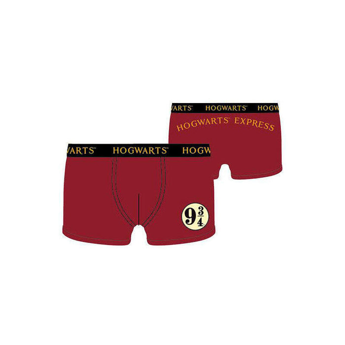 Pack De 6 Unidades - Calzoncillos Boxer Harry Potter Hogwarts Express Platform 9 3/4 Adulto