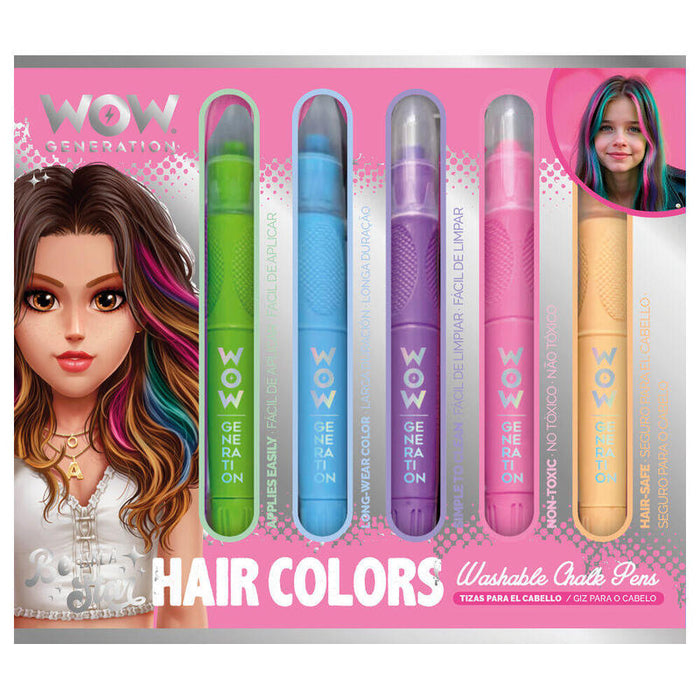 Pack De 6 Unidades - Ceras Cabello Perfumadas Wow Generation