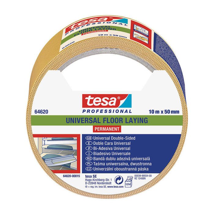 Pack De 6 Unidades - Cinta Doble Cara Especial Suelos 50 Mm X 10 M