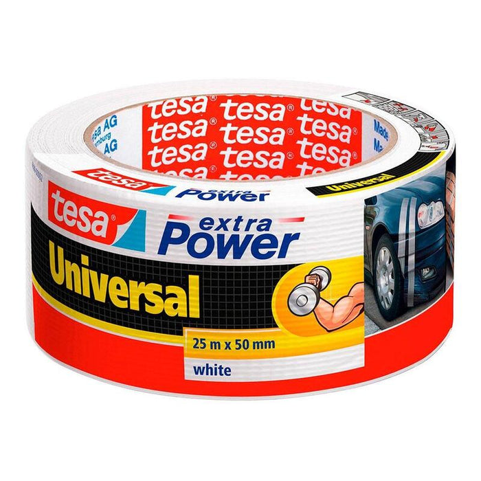 Pack De 6 Unidades - Cinta Universal Blanca 50 Mm X 25 M