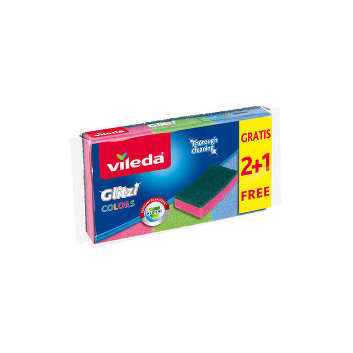 Pack De 6 Unidades - Estropajo Glitzi Colors 2+1