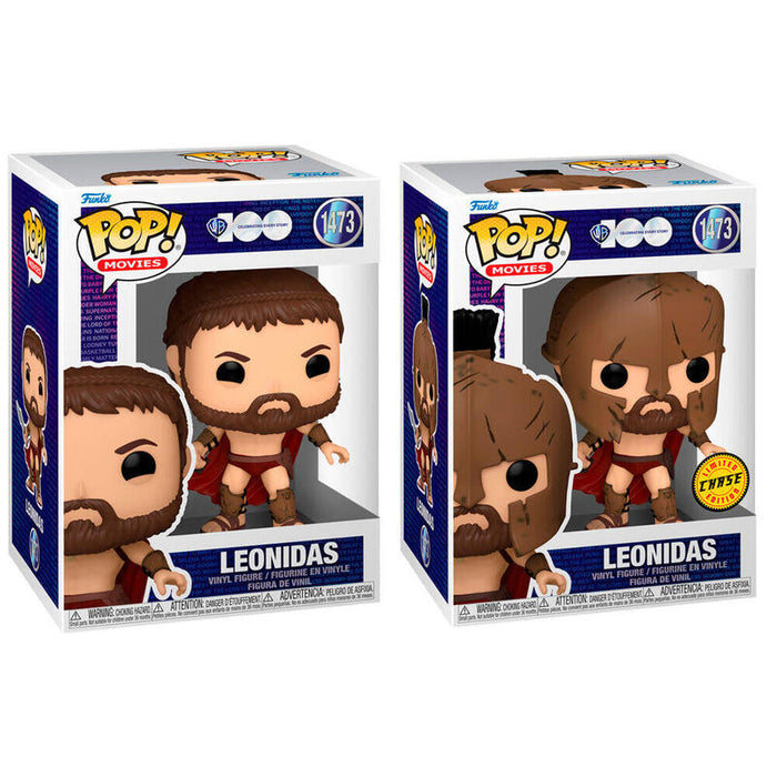 Pack De 6 Unidades - Figura Pop 300 Leonidas 5 + 1 Chase