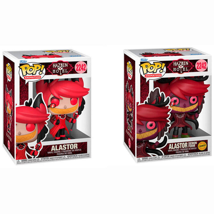 Pack De 6 Unidades - Figura Pop Hazbin Hotel Alastor 5 + 1 Chase