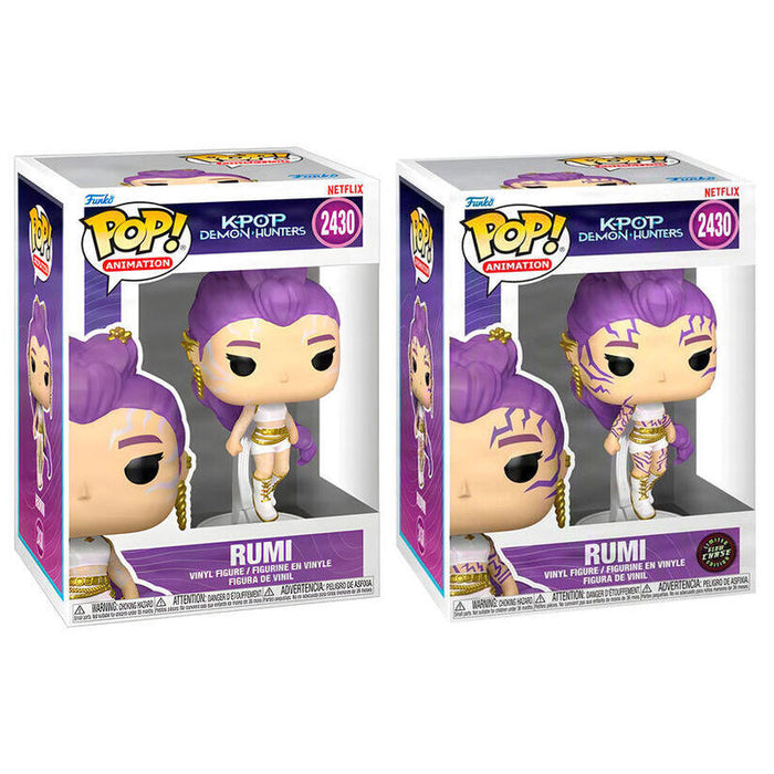 Pack De 6 Unidades - Figura Pop Kpop Demon Hunters Rumi 5 + 1 Chase