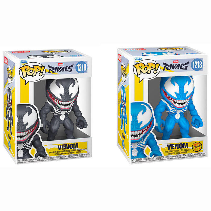 Pack De 6 Unidades - Figura Pop Marvel Rivals Venom 5 + 1 Chase