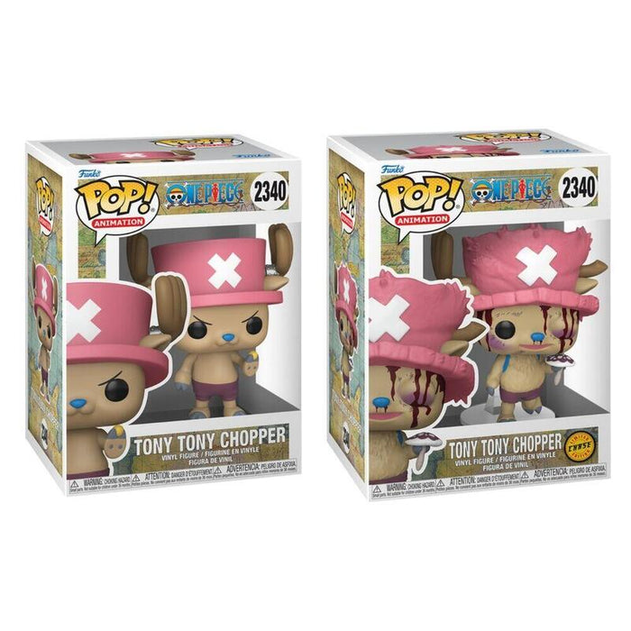 Pack De 6 Unidades - Figura Pop One Piece Tony Tony Chopper With Rumble Ball 5 + 1 Chase
