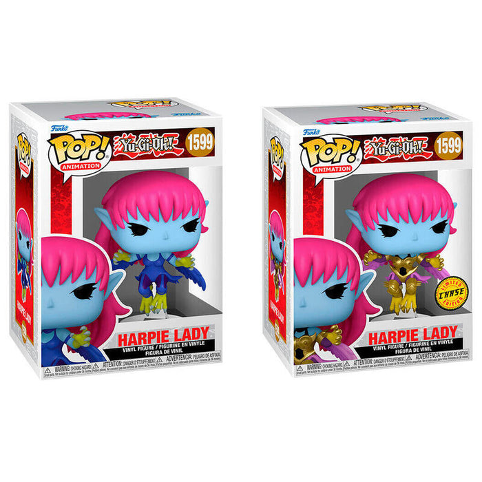 Pack De 6 Unidades - Figura Pop Yu-Gi-Oh! Harpie Lady 5 + 1 Chase