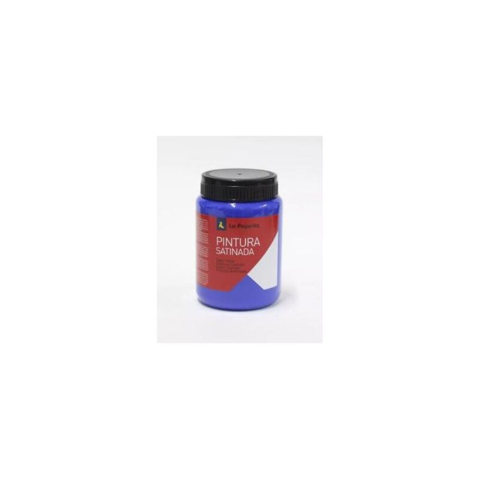 Pack De 6 Unidades La Pajarita Témpera Escolar Bote De 35ml Satinada Azul Ultramar L-11