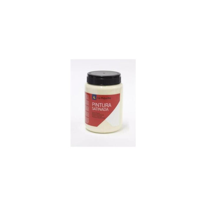 Pack De 6 Unidades La Pajarita Témpera Escolar Bote De 35ml Satinada Beige Marfil L-25