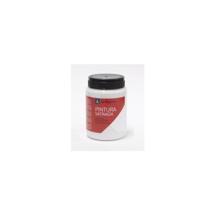 Pack De 6 Unidades La Pajarita Témpera Escolar Bote De 35ml Satinada Gris Plata L-19