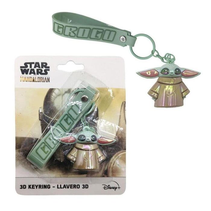 Pack De 6 Unidades - Llavero Grogu The Mandalorian Star Wars