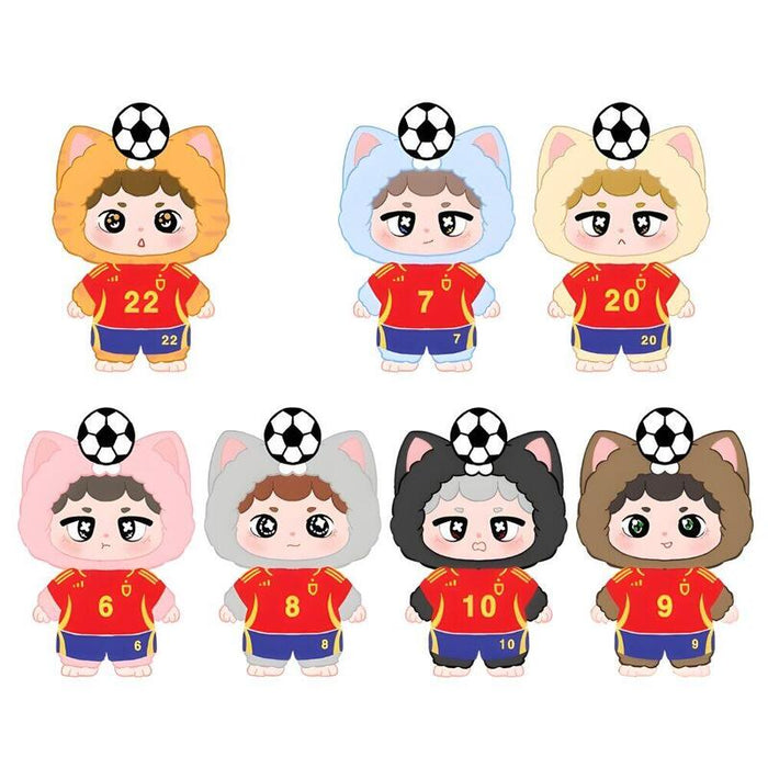Pack De 6 Unidades - Muñeco Llavero Sorpresa Blind Box Dreaming Spain Futbol Niinoo 17cm Surtido