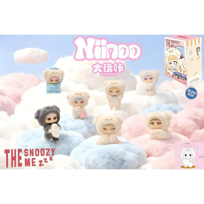 Pack De 6 Unidades - Muñeco Llavero Sorpresa Blind Box The Snoozy Me Series Niinoo 12cm Surtido
