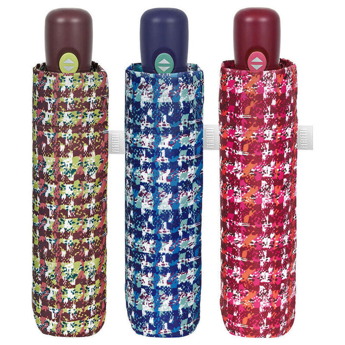 Pack De 6 Unidades - Paraguas Plegable Automatico Boucle 54cm Surtido