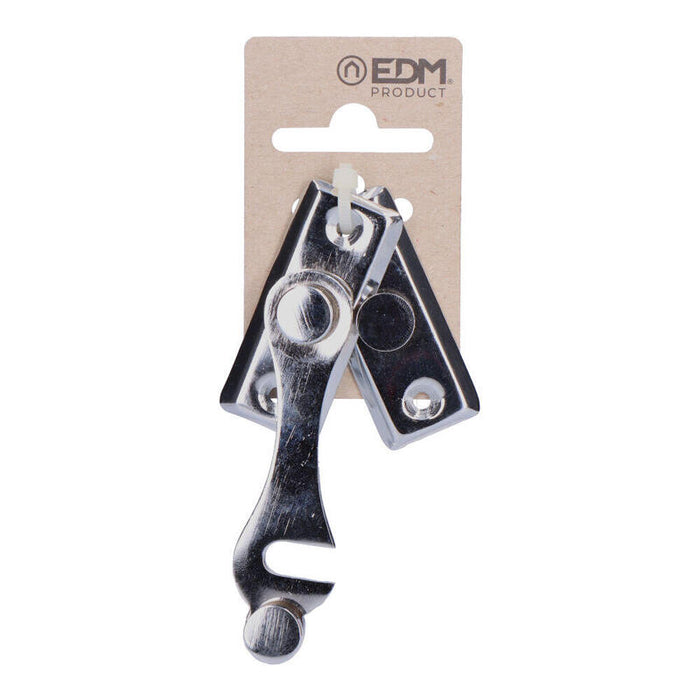 Pack De 6 Unidades - Pestillo Derecho Hierro Cromo 6cm