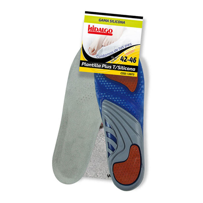Pack De 6 Unidades - Plantilla Para Calzado Plus Silicona T:42-46 Hidalgo