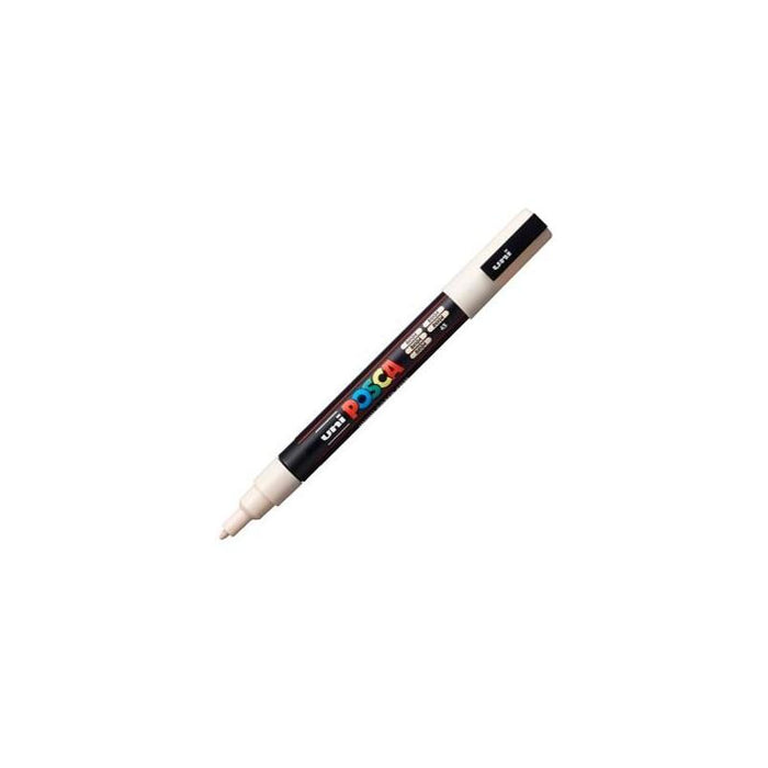 Pack De 6 Unidades Posca Marcador  Pc-3m Punta Cónica 0,9 - 1,3 Mm Beige