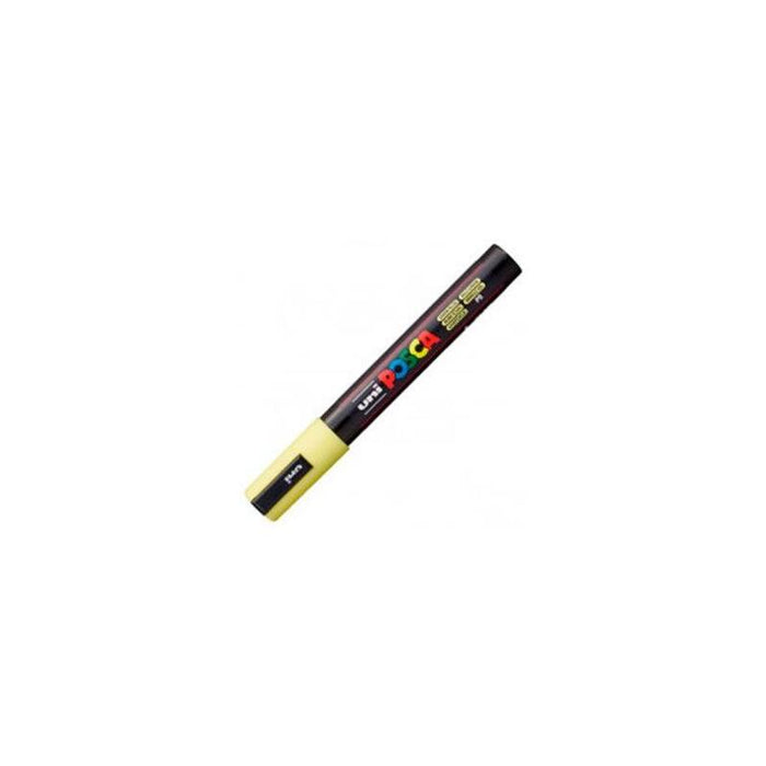 Pack De 6 Unidades Posca Marcador  Pc-5m No Permanente Punta Forma De Bala 1,8 - 2,5 Mm Amarillo Sol