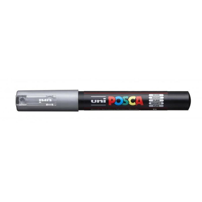 Pack De 6 Unidades Posca Pc-1m Marcador De Pintura - Punta De Poliester Conica 0.7mm - Tinta Base Al Agua - Resistente