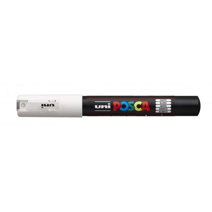 Pack De 6 Unidades Posca Pc-1m Marcador De Pintura - Punta De Poliester Conica 0.7mm - Tinta Base Al Agua - Resistente