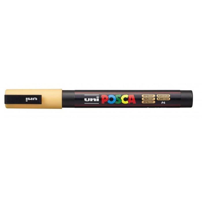 Pack De 6 Unidades Posca Pc-3m Marcador De Pintura - Punta Conica De Poliester 0.9-1.3mm - Tinta Base Al Agua -