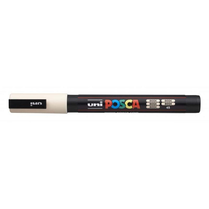 Pack De 6 Unidades Posca Pc-3m Marcador De Pintura - Punta De Poliester Conica 0.9-1.3mm - Tinta Base Al Agua -