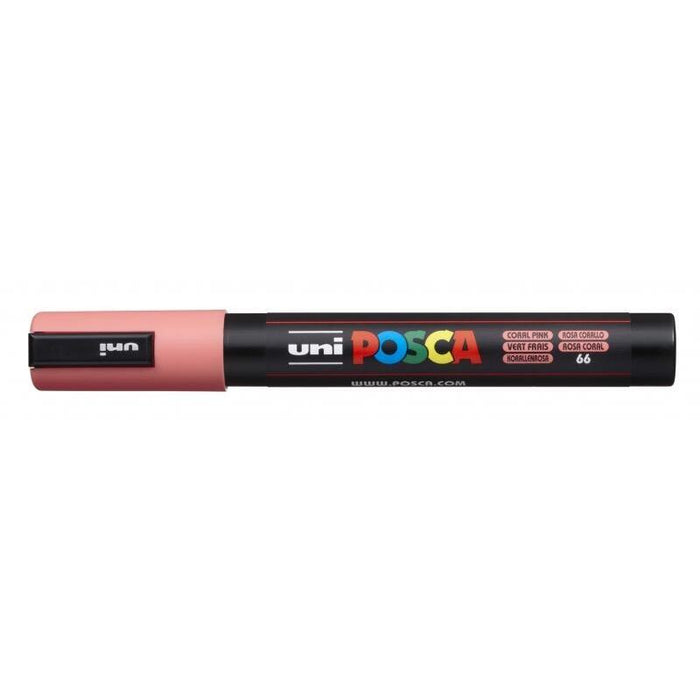 Pack De 6 Unidades Posca Pc-5m Marcador De Pintura - Base Al Agua - Punta De Bala 1.8-2.5mm - Resistente A La Luz -