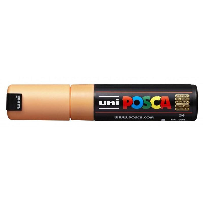 Pack De 6 Unidades Posca Pc-7m Marcador De Pintura - Punta De Bala 4.5-5.5mm - Tinta Base Al Agua - Resistente A La Luz