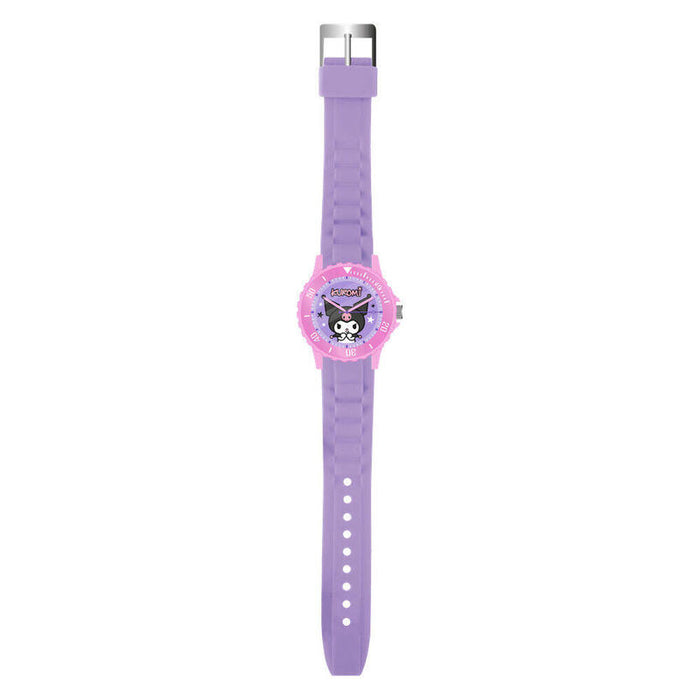 Pack De 6 Unidades - Reloj Analogico Kuromi Hello Kitty