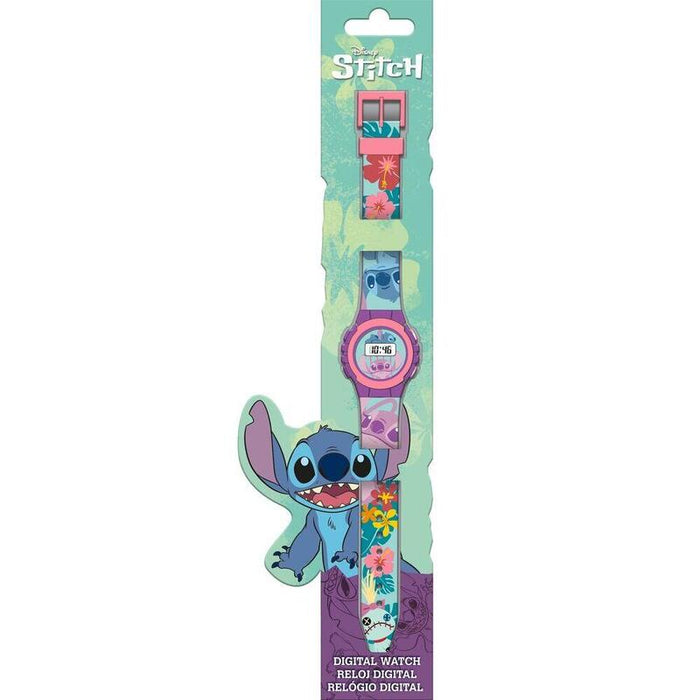 Pack De 6 Unidades - Reloj Digital Stitch Disney