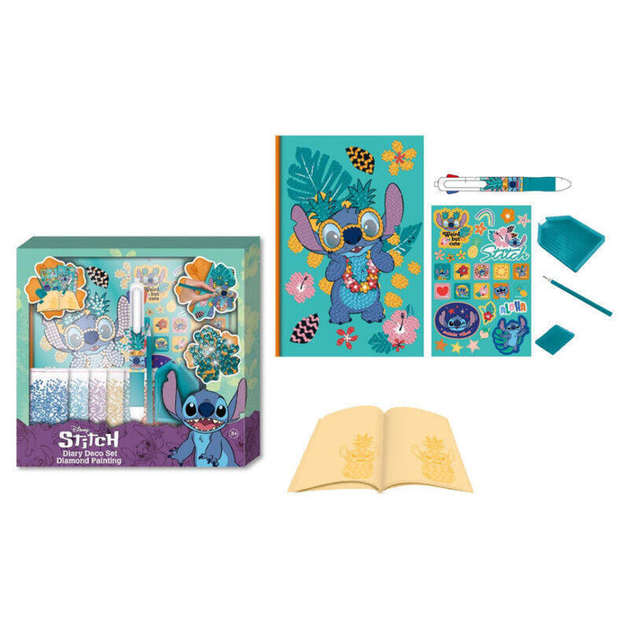 Pack De 6 Unidades - Set Diario Stitch Disney