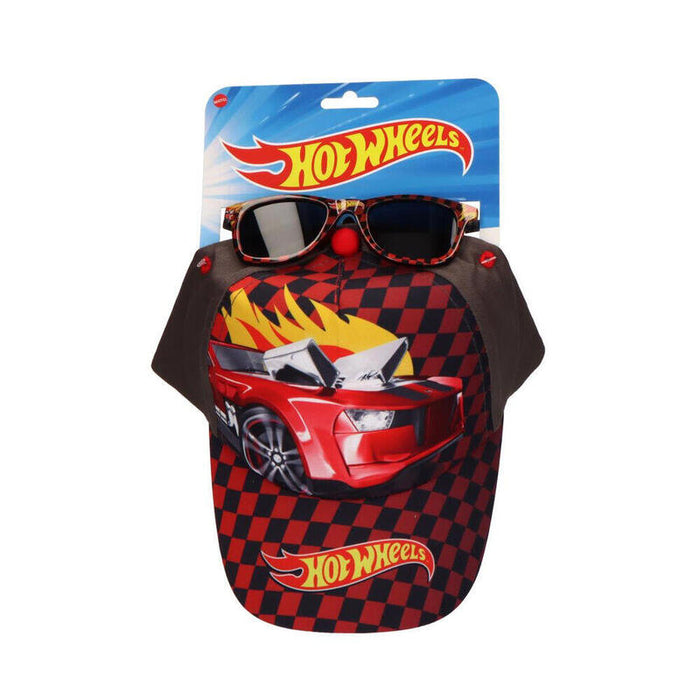 Pack De 6 Unidades - Set Gorra + Gafas Sol Hot Wheels