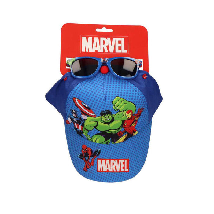 Pack De 6 Unidades - Set Gorra + Gafas Sol Los Vengadores Avengers Marvel