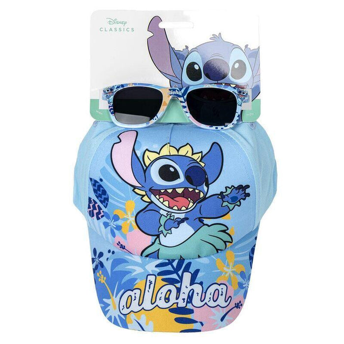 Pack De 6 Unidades - Set Gorra + Gafas Sol Stitch Disney