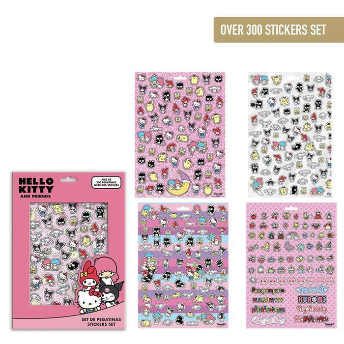 Pack De 6 Unidades - Set Pegatinas Hello Kitty