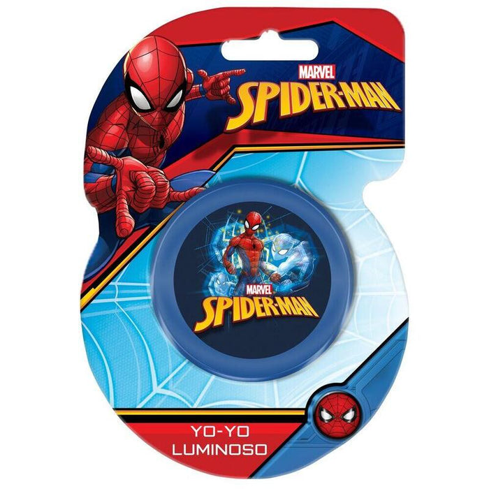 Pack De 6 Unidades - Yoyo Luminoso Spiderman Marvel