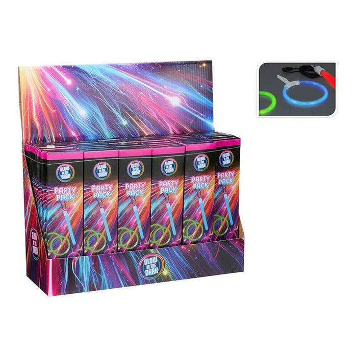 Pack De 8 Unidades - Accesorios Luminosos, Brillan En La Oscuridad, Caja 5 Piezas