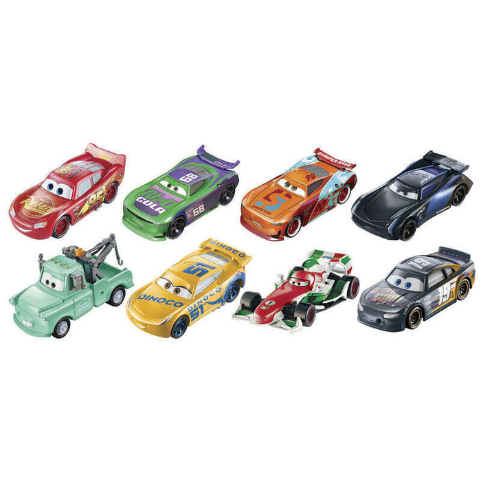 Pack De 8 Unidades - Coche Color Changer Cars Disney Pixar Surtido