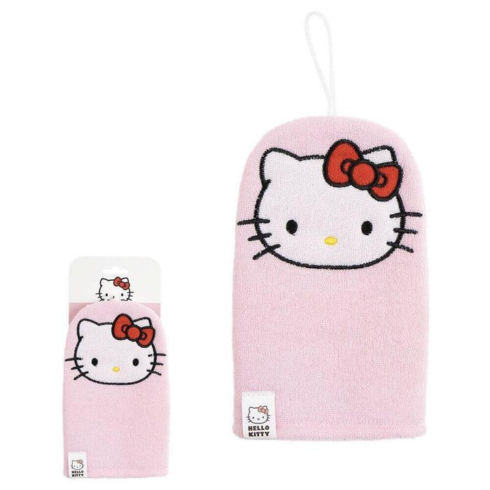 Pack De 8 Unidades - Guante Ducha Hello Kitty