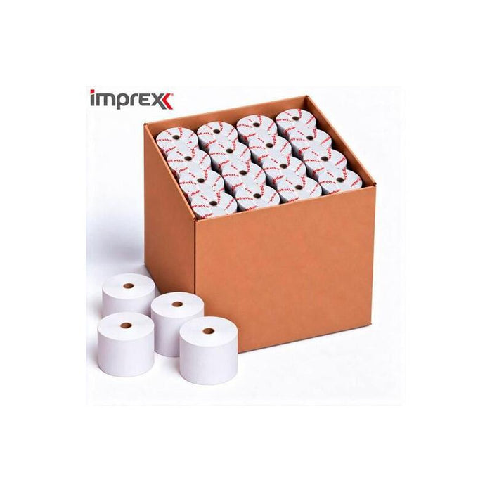 Pack De 8 Unidades Imprex Rollo Papel Térmico 80x60x12 65gr