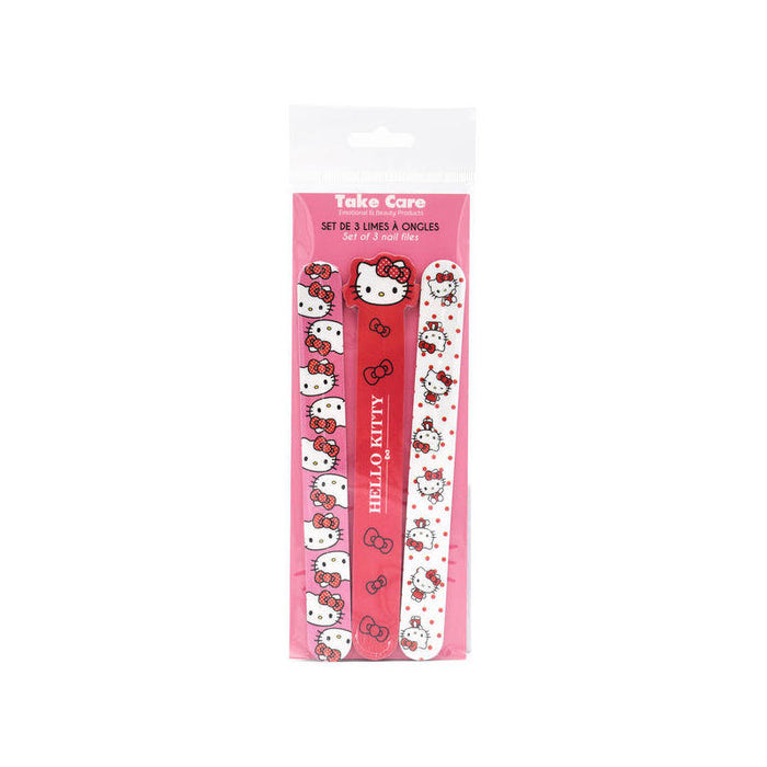 Pack De 8 Unidades - Set 3 Limas De Uñas Hello Kitty